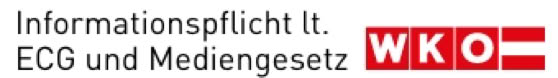 WKO Logo mit Link zum Impressum auf der WKO Seite.